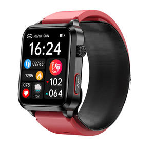 S11 Health Smart Watch Exato HRV Freqüência Cardíaca Pressão Arterial Monitoramento de Temperatura ECG Exibição IPS Carregamento Magnético - Product Image 3