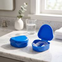 Boîte de prothèse dentaire orthodontique Produit d'hygiène buccale polyvalent Clinique médicale Utilisation hospitalière