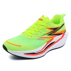 2026 Vibrant Color <b>Block</b> Racing Dry Mesh Walking Trainers Super Soft Shock Absorbing Tennis Shoes Flexible Running Shoes - Product Image 3