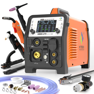 Máquina de Soldadura <span class=keywords><strong>MIG</strong></span> <span class=keywords><strong>Hitbox</strong></span> HBMC270 6 en 1, CO2/Gas, Doble Pulso, MMA, Lift TIG, Nueva, para Alambre Sólido de 0.8mm - Product Image 2