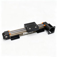 Module linéaire à courroie de distribution en aluminium METE MTP45 avec noyau de roulement pour mouvement linéaire