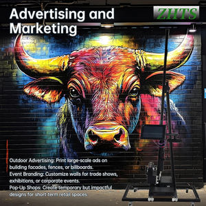 Imprimante murale intelligente XP600 Dispositif à jet d'encre pour l'art personnalisé et la décoration intérieure pour les maisons et les bureaux - Product Image 2