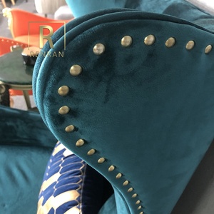 Home Furniture Drawing Room Leisure <strong>Chair</strong> Italian Luxury Villa Modern Velvet Accent High <strong>Back</strong> Lounge <strong>Wing</strong> <strong>Back</strong> <strong>Chairs</strong> - Product Image 3