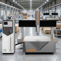 Máquina de grabado CNC de 4 ejes Rongchi para tallado de madera en 3D, patas de muebles, estatuas, moldes 1325, de uso industrial pesado.