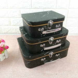2022 Newly Design Best Vintage <strong>Cardboard</strong> <strong>Suitcase</strong> Gift Paper Box - Product Image 3
