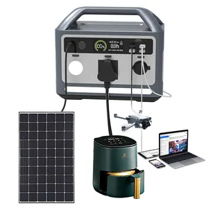 Next Greenergy Power Station EU Solar Generator 600W Lithium Battery Off Grid Mini Camping Portable Power Station