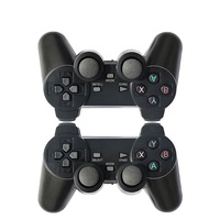 Lot de 2 manettes de jeu sans fil 2.4G, double manette avec récepteur USB pour PS3/PC/Android TV Box/manettes de jeu