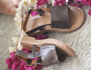 Real Leather Stylish <b>Flip</b> <b>Flops</b> Slipper <b>Sandal</b> <b>Women</b> - Product Image 4