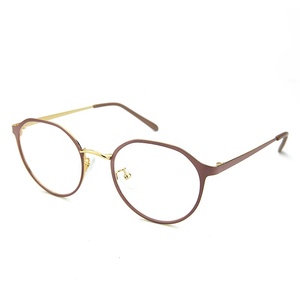 Designer italiano BT3102 Vintage rotondi in metallo montature ottiche Ready Stock <span class=keywords><strong>lenti</strong></span> in acciaio inox da donna stile colorato <span class=keywords><strong>occhiali</strong></span> - Product Image 5