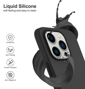 Manyetik kablosuz şarj için <span class=keywords><strong>iPhone</strong></span> için kılıf 14 13 <span class=keywords><strong>11</strong></span> 12 <span class=keywords><strong>Pro</strong></span> <span class=keywords><strong>MAX</strong></span> mini 8 artı XR XS <span class=keywords><strong>Max</strong></span> X SE 2020 sıvı silikon kapak - Product Image 6