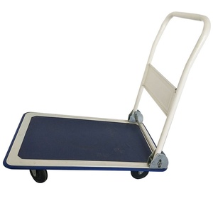 Troli Gudang Lipat Industri, Troli Platform, Gerobak Transportasi untuk Gudang, Hotel, dan Pengangkutan Kargo, OEM Dapat Disesuaikan - Product Image 5