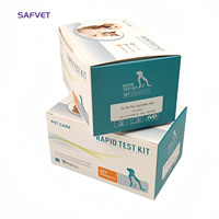 Kit de test rapide TSH d'hormone thyrotrope canine féline