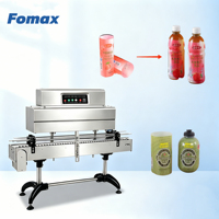 Máquina Etiquetadora Personalizada para Botellas Redondas y Cuadradas, Máquina de Etiquetado Termoencogible con Transportador