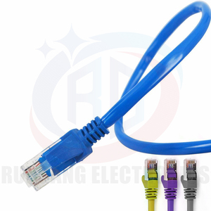 RG 0.25m-305m PVC ceket korumalı Cat5 Cat6 Cat6A Ethernet ağ yama kablosu FTP tipi iletişim kabloları - Product Image 3