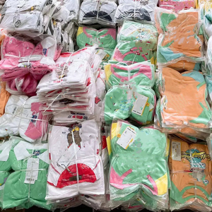 Großhandel Sommer Kinder Freizeit kleidung Inventar gemischt gebrauchte & zufällige Lieferung mit Cartoon Print Design - Product Image 6