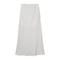 Ensemble 2 pièces pour femme, nouveau, été, décontracté, imprimé à pois, mode, sexy, dos nu, col ras du cou, col licou, taille haute, jupe mi-mollet