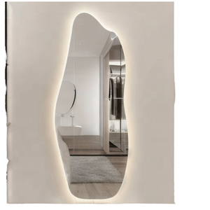 <span class=keywords><strong>Grand</strong></span> <span class=keywords><strong>miroir</strong></span> rectangulaire pour <span class=keywords><strong>salle</strong></span> <span class=keywords><strong>de</strong></span> <span class=keywords><strong>bain</strong></span> Specchio Infinity Magic Salon Illuminé Smart LED <span class=keywords><strong>Miroir</strong></span> gravé avec cadre en <span class=keywords><strong>bois</strong></span> - Product Image 6