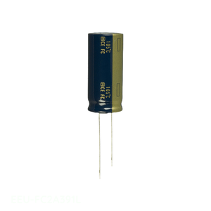 ตัวเก็บประจุ EEU-FC2A391L uF 20% 100V แบบเรเดียล390 uF รูผ่านช่องใส่สารส้ม390 uF - Product Image 1