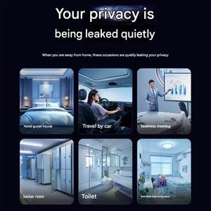 Rilevatore di Segnali a Banda Larga 10Mhz-4Ghz con Schermo Touch LCD Multifunzione Scanner <span class=keywords><strong>per</strong></span> Telecamere Rilevatore di Dispositivi Nascosti con Display LED - Product Image 6