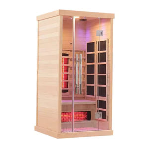 Sauna Tradicional de Vapor Seco e Infrarrojos Lejanos para 1 Persona, Popular para Interiores y Exteriores, para Spa de Belleza - Product Image 4