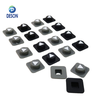 Bouton de commande de panneau de commande de commutateur conducteur Deson, bouton de commutateur laser, clavier, bouton en silicone carré