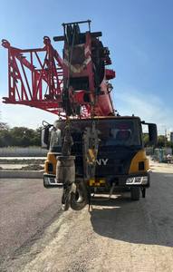 Grue sur camion Sany STC350T 35 tonnes 2018, 5 sections, flèches principales et auxiliaires de 43 m, y compris moteur, boîte de vitesses, pompe - Product Image 2