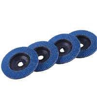 Disque à lamelles en carbure de silicium et oxyde d'aluminium de 125 mm, haute dureté, 10 mm, personnalisable, OEM, pour le meulage des métaux, outils abrasifs