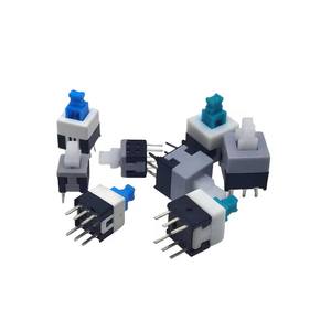 Microinterruptor táctil de botón de 6 pines con bloqueo/desbloqueo automático de 5.8x5.8, 7x7, <span class=keywords><strong>8x8</strong></span>, 8.5x8.5mm - Product Image 3