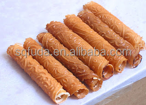 ロールワッフルクッキー機工場供給商用カスタマイズ可能自動ウエハー圧延機 - Product Image 6