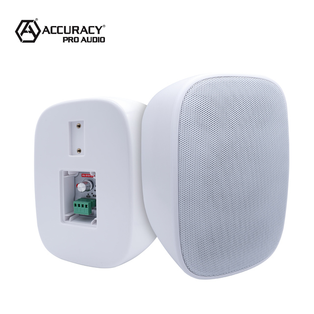 Accuracy Pro Audio RA-7204TWS 30W Good Sound Quality Conference Hall Wall Speakers IP64 Waterproof Wall Mount Speakers