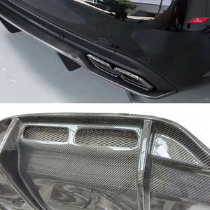 Difusor Trasero de Fibra de Carbono Estilo PSM W205 C63 C43 <span class=keywords><strong>AMG</strong></span> para <span class=keywords><strong>Mercedes</strong></span> Benz Clase <span class=keywords><strong>C</strong></span> W205 <span class=keywords><strong>AMG</strong></span> 2015-2021 - Product Image 3