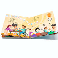 Libros de Cuentos Personalizados con Tapa Dura Encuadernada, Papel de Arte, Cartón, Impresión Offset, Laminación de Película, Diseño de Logotipo OEM