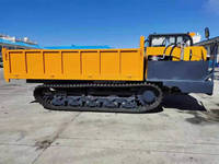 LIVRAISON GRATUITE Mini Dumper à chenilles automatique et manuel Hydraulique Diesel Dump Transporter Multifonctionnel Crawler Mini Dumper Truck