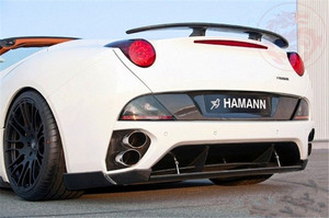 Pour Ferrari California Style : Kit carrosserie complet en fibre de carbone véritable (jupes latérales, lèvre avant, diffuseur arrière) pour hard top - Product Image 6