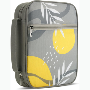 Muestra gratis Source Factory Offering Bible Protective Book Case Church Bag con ranuras para bolígrafos/bolsillo con cremallera como regalo para mujeres - Product Image 3