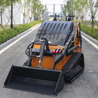 Minipala compatta con cingoli in gomma da 1120 kg, benna da 0,1 m³ per edilizia e agricoltura