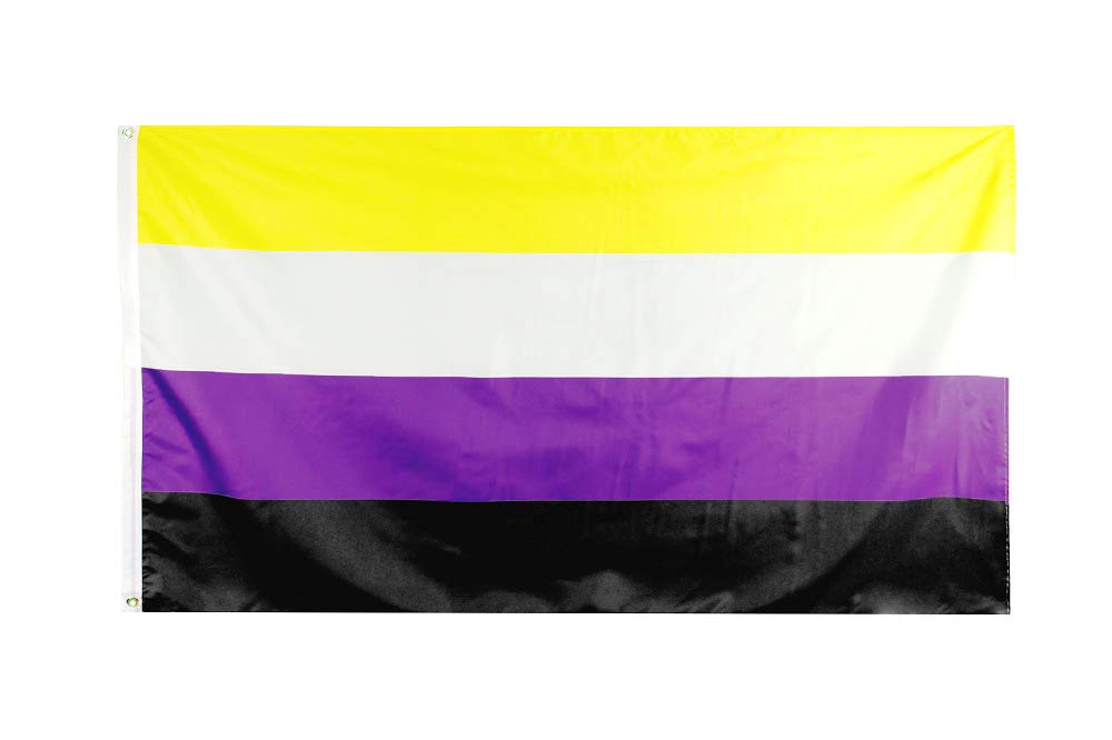 Drapeau de la fierté non binaire