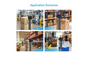 Robot intelligent avancé Aphla avec navigation GPS, écran LCD, pour la logistique des entrepôts et l'utilisation commerciale - Product Image 2