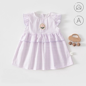 Guai, Nueva Llegada, Pijamas de Verano para Niñas, sin Mangas, de Algodón Antibacterial, con Dibujos Animados, Estilo Princesa, Lindas, Casuales y Transpirables - Product Image 4