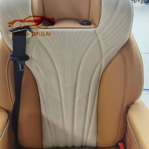 Cuero Sintético Bordado en 3D, Espuma de PVC, <span class=keywords><strong>Tapicería</strong></span> para Asientos de <span class=keywords><strong>Coche</strong></span> y Muebles, 60*90cm, <span class=keywords><strong>Tela</strong></span> de Cuero PU/TPU/Microfibra PVC - Product Image 2