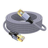 Câble réseau Gigabit Cat6, câble Ethernet RJ45 haute vitesse pour ordinateur, routeur, maison et ingénierie réseau