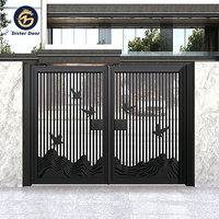 Portails modernes en aluminium forgé et poteaux de clôture en acier galvanisé – Design Philippines pour maisons
