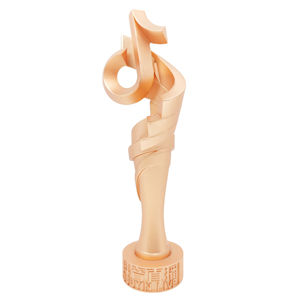 Trofeo Personalizzato in Metallo Dorato, Premio TikTok, Medaglie e Targhe per Campionati, Eventi Aziendali, Souvenir e Regali - Product Image 3