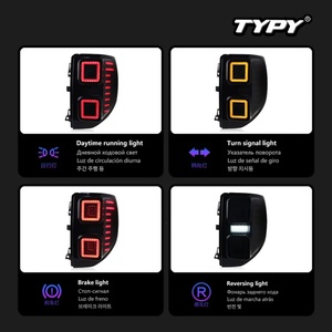 ไฟวิ่ง LED TYPY และไฟเลี้ยวแบบ Sequential สำหรับการแปลงไฟท้ายรถฟอร์ด บรอนโก สปอร์ต - Product Image 3
