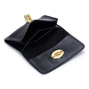 Porte-cartes AndoBag pour femmes, en cuir de vache véritable, porte-monnaie pour femmes, portefeuilles rétro en cuir pleine fleur, mini sac de rangement 2061 - Product Image 4