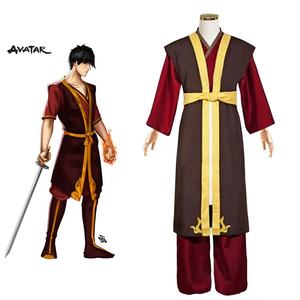 Anime <span class=keywords><strong>Avatar</strong></span> l'ultimo Airbender Katara Fire Nation Aang Cosplay Costume per donne adulte Halloween carnevale vestiti di alta qualità - Product Image 2