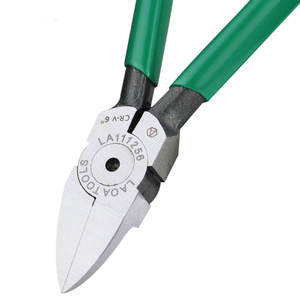 1pc LAOA CR-V Plastic Pliers 4.5/5/6/7inch Jewelry Electrical Wire Cable Cutters Cutting <b>Side</b> Snips Hand Tools Electrician Tool - Product Image 3