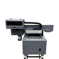 4050 ukuran untuk Epson XP600 Inkjet UV Flatbed Printer multiwarna Uv Flatbed Printer untuk giok timbul ubin keramik Printer