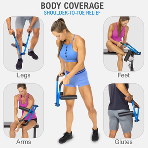 Masajeador Muscular de Presión Tipo Palanca con Cambio Rápido de Rodillos y Kit de Rendimiento con Rodillos de Espuma - Product Image 2