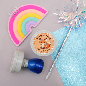 Sello de Goma Redondo Personalizado con Logotipo, de 12mm-51mm, para Comentarios del Profesor, Revisión de Tareas, Material Escolar - Product Image 1